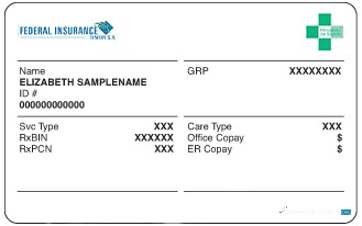 Download Timor Leste health insurance card Photoshop template